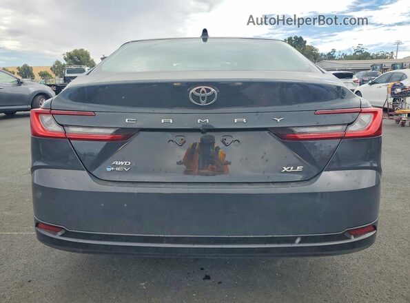 4T1DBADK7SU541101 2025 TOYOTA CAMRY Gray Вид ззаду