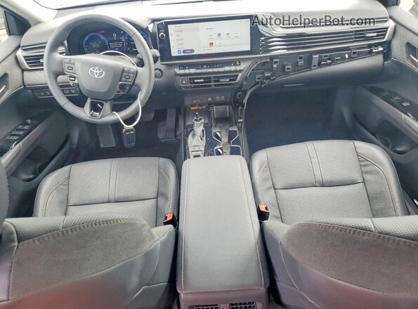 4T1DBADK7SU541101 2025 TOYOTA CAMRY Gray Вид панелі приладів