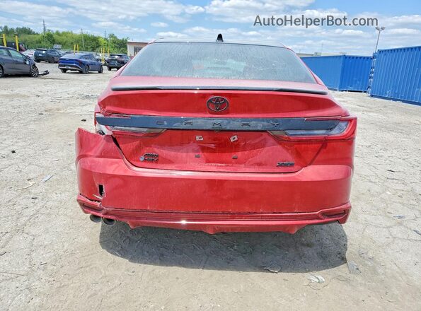 4T1DBADK7TU046978 2026 TOYOTA CAMRY Red უკანა ხედი