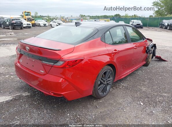 4T1DBADK7TU061271 2026 TOYOTA CAMRY Красный Задняя правая четверть