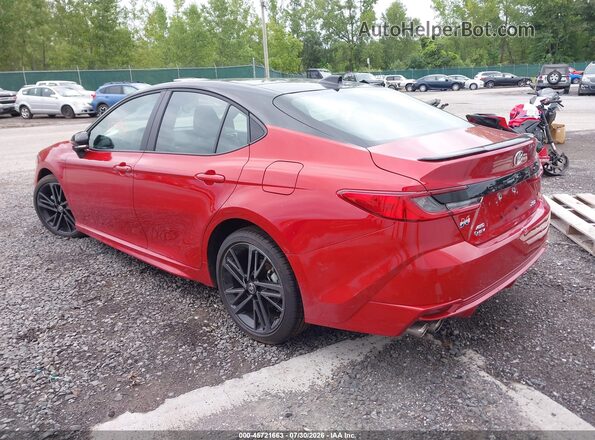 4T1DBADK7TU061271 2026 TOYOTA CAMRY Красный Задняя левая четверть