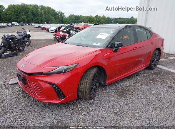 4T1DBADK7TU061271 2026 TOYOTA CAMRY Красный Передняя левая четверть
