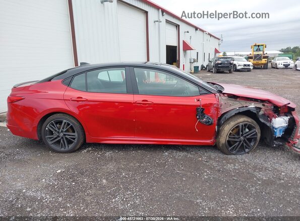 4T1DBADK7TU061271 2026 TOYOTA CAMRY Красный Вид задней части салона