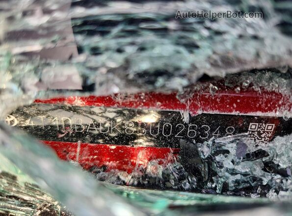 4T1DBADK8SU026348 2025 TOYOTA CAMRY Red Widok komory silnika