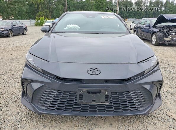4T1DBADK8SU502887 2025 TOYOTA CAMRY Gray Front view
