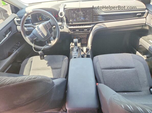 4T1DBADK8SU525067 2025 TOYOTA CAMRY White Dashboard view