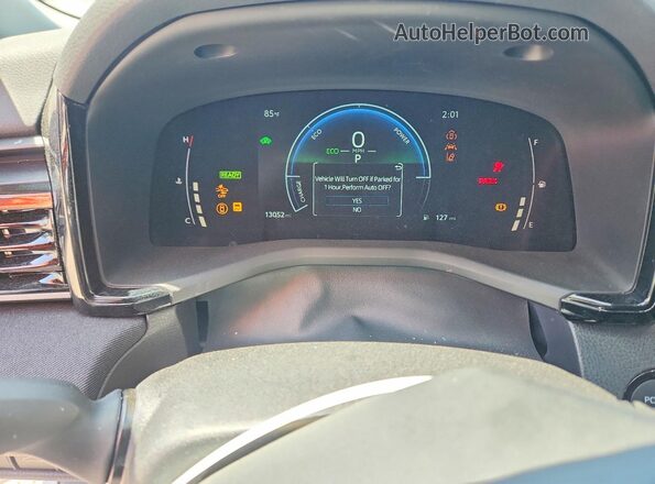 4T1DBADK8SU525067 2025 TOYOTA CAMRY White Instrument cluster view