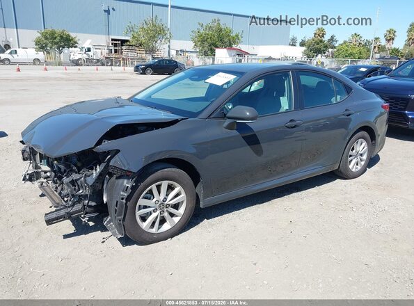 4T1DBADK9SU538829 2025 TOYOTA CAMRY Gray Առջևի ձախ երեք քառորդ տեսարան