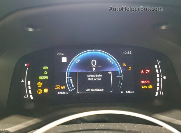 4T1DBADK9TU548813 2026 TOYOTA CAMRY Blue Vista del cuadro de instrumentos