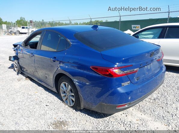 4T1DBADKXSU010510 2025 TOYOTA CAMRY Blue Rear left