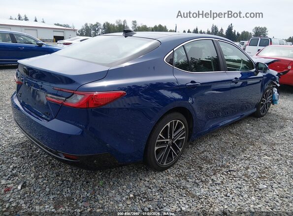 4T1DBADKXSU015013 2025 TOYOTA CAMRY Blue Задня права чверть