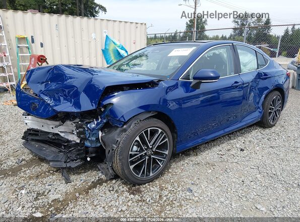 4T1DBADKXSU015013 2025 TOYOTA CAMRY Blue Передня ліва чверть