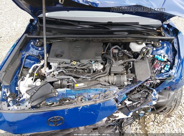 4T1DBADKXSU015013 2025 TOYOTA CAMRY Blue Вид ззаду