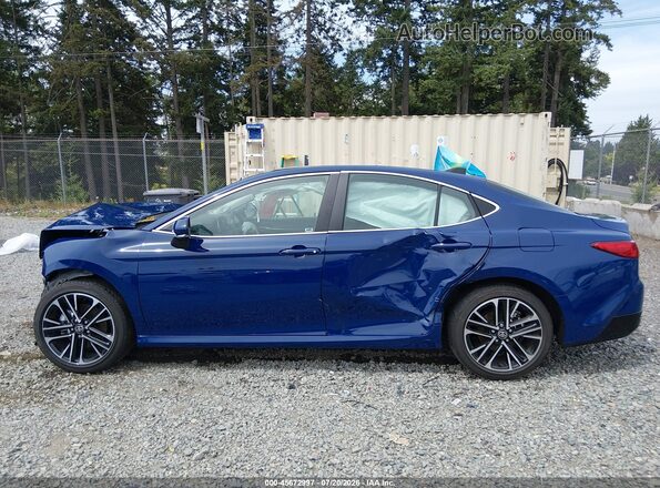 4T1DBADKXSU015013 2025 TOYOTA CAMRY Blue 