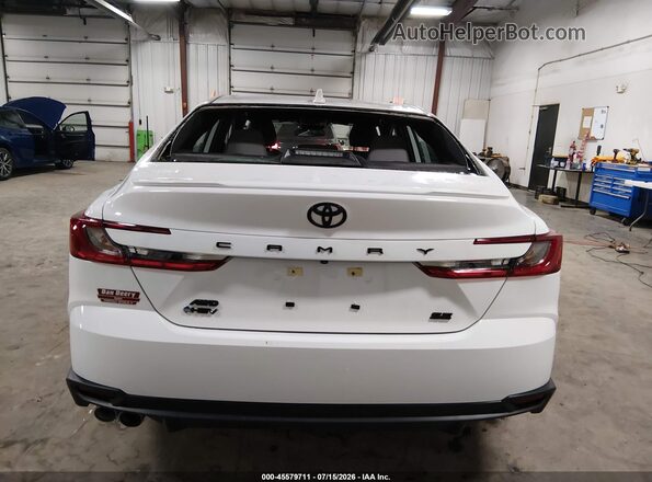 4T1DBADKXSU537589 2025 TOYOTA CAMRY White 