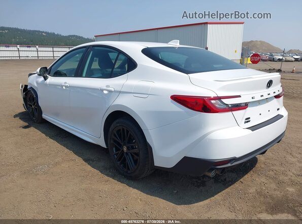 4T1DBADKXSU539505 2025 TOYOTA CAMRY White Задня ліва чверть