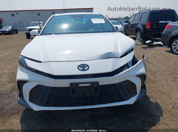 4T1DBADKXSU539505 2025 TOYOTA CAMRY White Вид задньої частини салону