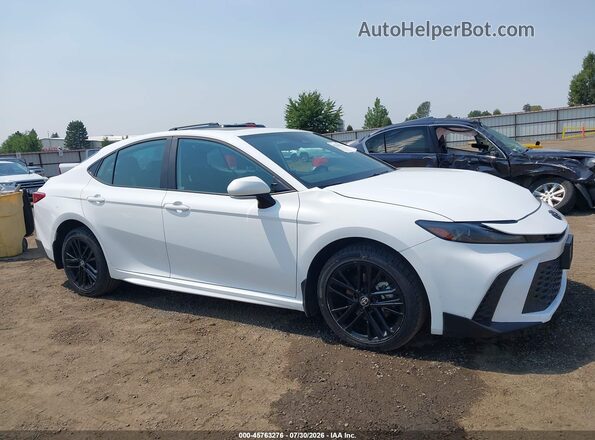 4T1DBADKXSU539505 2025 TOYOTA CAMRY White Панорамний вид салону 360°