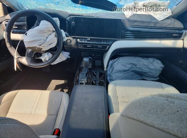 4T1DBADKXTU044027 2026 TOYOTA CAMRY Blue Dashboard view