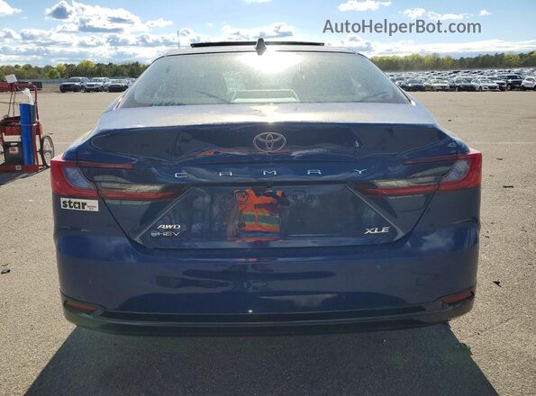4T1DBADKXTU044027 2026 TOYOTA CAMRY Blue Rear view