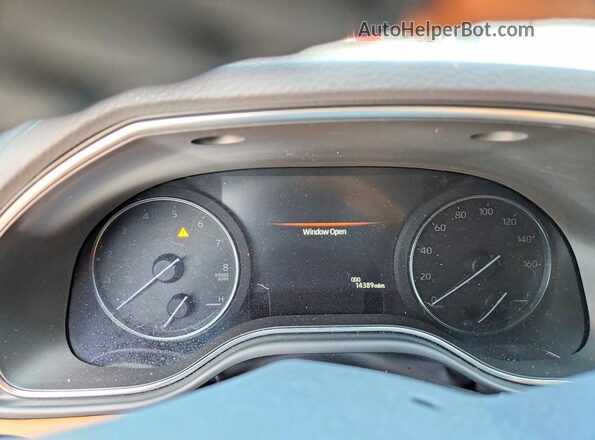 4T1DZ1FB3NU072957 2022 TOYOTA AVALON White Вид щитка приладів
