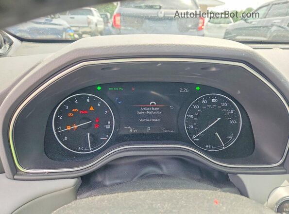 4T1DZ1FB4LU039883 2020 TOYOTA AVALON Gray Instrument cluster view