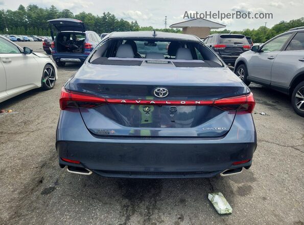 4T1DZ1FB4LU039883 2020 TOYOTA AVALON Gray Rear view