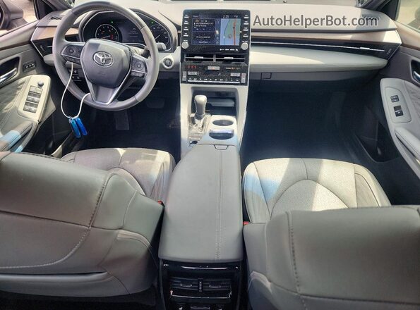 4T1DZ1FB4LU039883 2020 TOYOTA AVALON Gray Dashboard view