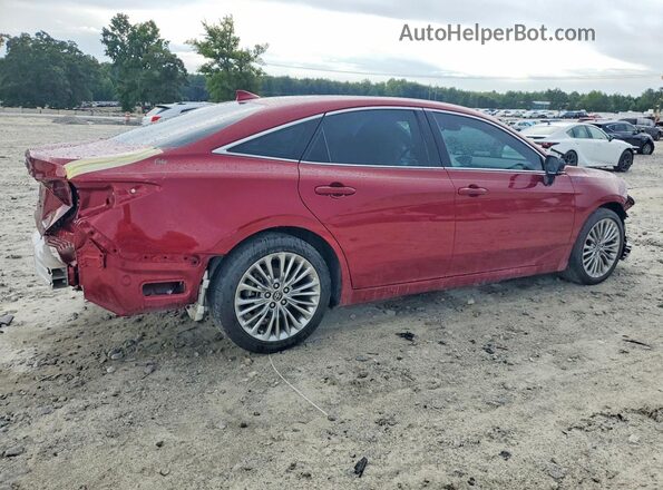 4T1DZ1FB7LU042888 2020 TOYOTA AVALON Red Rear right