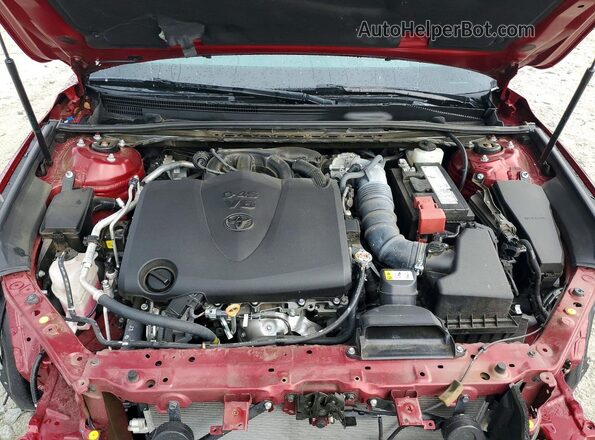 4T1DZ1FB7LU042888 2020 TOYOTA AVALON Red Rear interior view