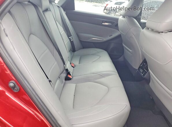 4T1DZ1FB7LU042888 2020 TOYOTA AVALON Red Rear seats view
