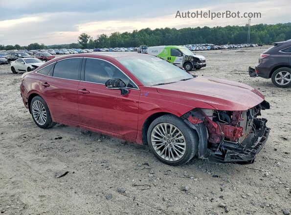 4T1DZ1FB7LU042888 2020 TOYOTA AVALON Red Front right
