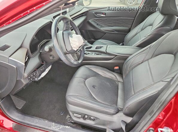 4T1DZ1FB7MU061118 2021 TOYOTA AVALON Red წინა სალონის ხედი