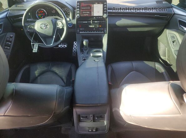 4T1E21FB2LU013467 2020 TOYOTA AVALON Черный Вид панели приборов