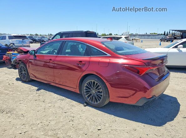 4T1E21FB6LU016582 2020 TOYOTA AVALON Burgundy Задня ліва чверть