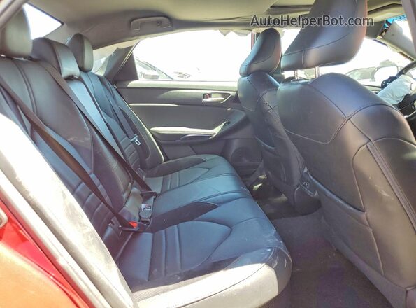 4T1E21FB6LU016582 2020 TOYOTA AVALON Burgundy Вид задніх сидінь