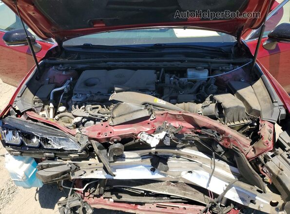 4T1E21FB6LU016582 2020 TOYOTA AVALON Burgundy Вид задньої частини салону