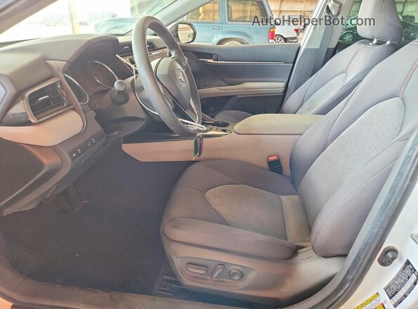 4T1E31AK7LU525388 2020 TOYOTA CAMRY White Vista interior delantera