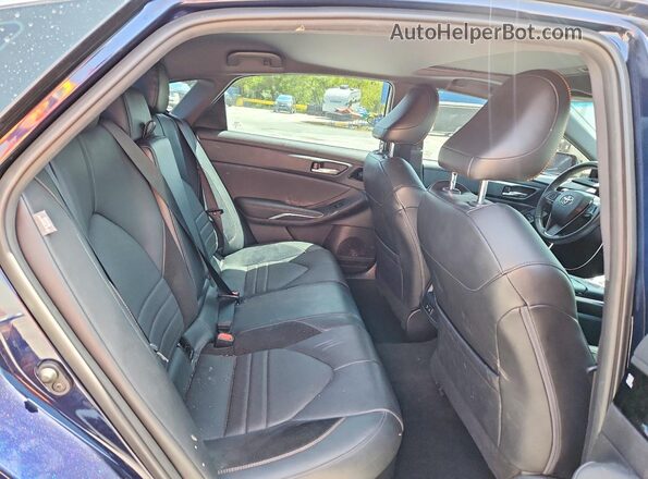4T1EA1AB4MU009674 2021 TOYOTA AVALON Blue Rear seats view