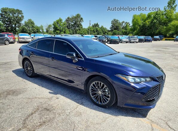 4T1EA1AB4MU009674 2021 TOYOTA AVALON Blue Front right