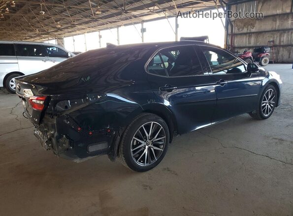 4T1F11AK6MU558247 2021 TOYOTA CAMRY Blue უკანა მარჯვენა