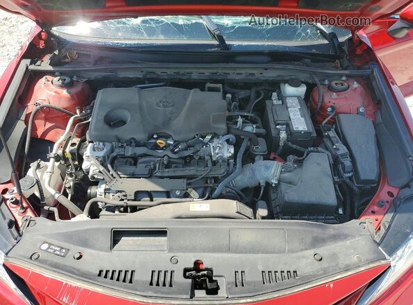 4T1F11BK4PU078226 2023 TOYOTA CAMRY Red უკანა სალონის ხედი