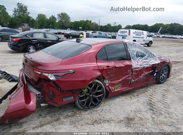 4T1F11BK5MU046476 2021 TOYOTA CAMRY Красный Задняя правая четверть