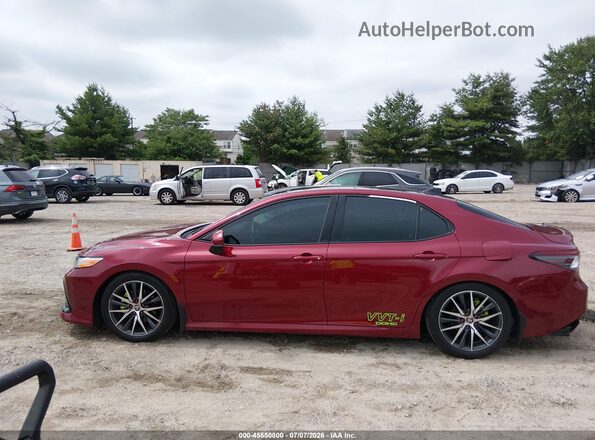 4T1F11BK5MU046476 2021 TOYOTA CAMRY Красный 