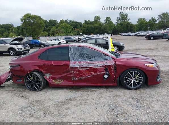 4T1F11BK5MU046476 2021 TOYOTA CAMRY Красный Панорамный вид салона 360°