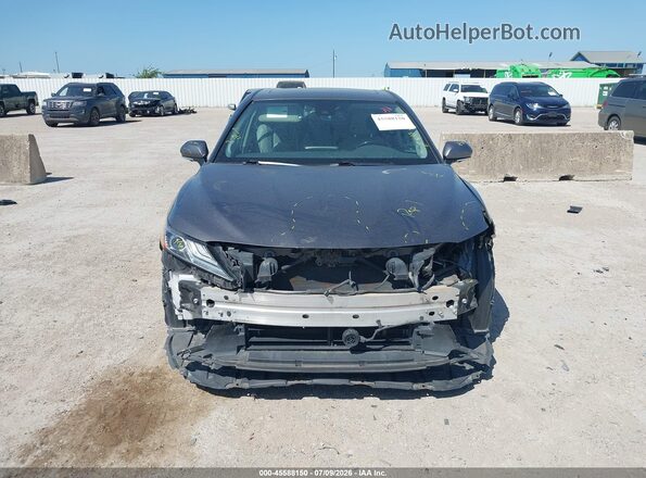 4T1F31AK1MU555895 2021 TOYOTA CAMRY Коричневый Вид задней части салона