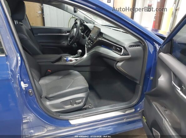 4T1F31AK1RU071510 2024 TOYOTA CAMRY HYBRID Blue წინა სალონის ხედი