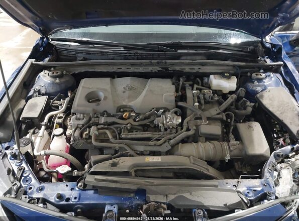 4T1F31AK1RU071510 2024 TOYOTA CAMRY HYBRID Blue უკანა ხედი