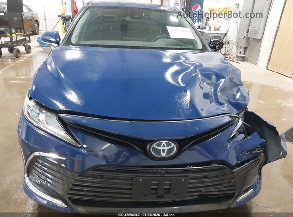 4T1F31AK1RU071510 2024 TOYOTA CAMRY HYBRID Blue ხელსაწყოთა პანელის ხედი