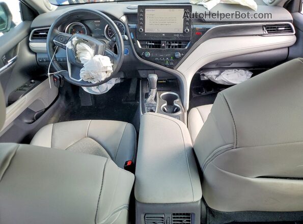 4T1F31AK3NU576457 2022 TOYOTA CAMRY Blue Dashboard view